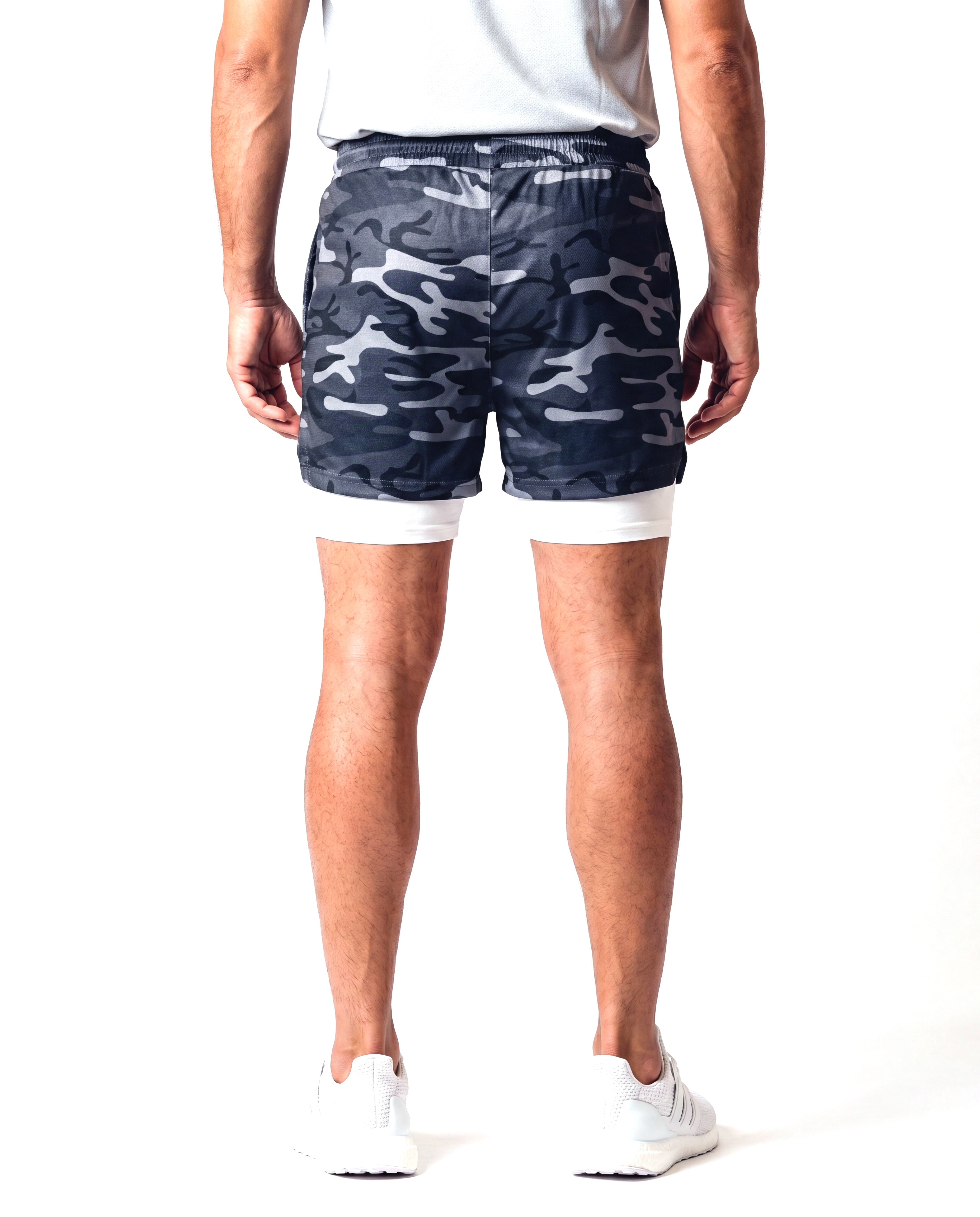 Men's Sport Shorts with 2-in-1 Construction