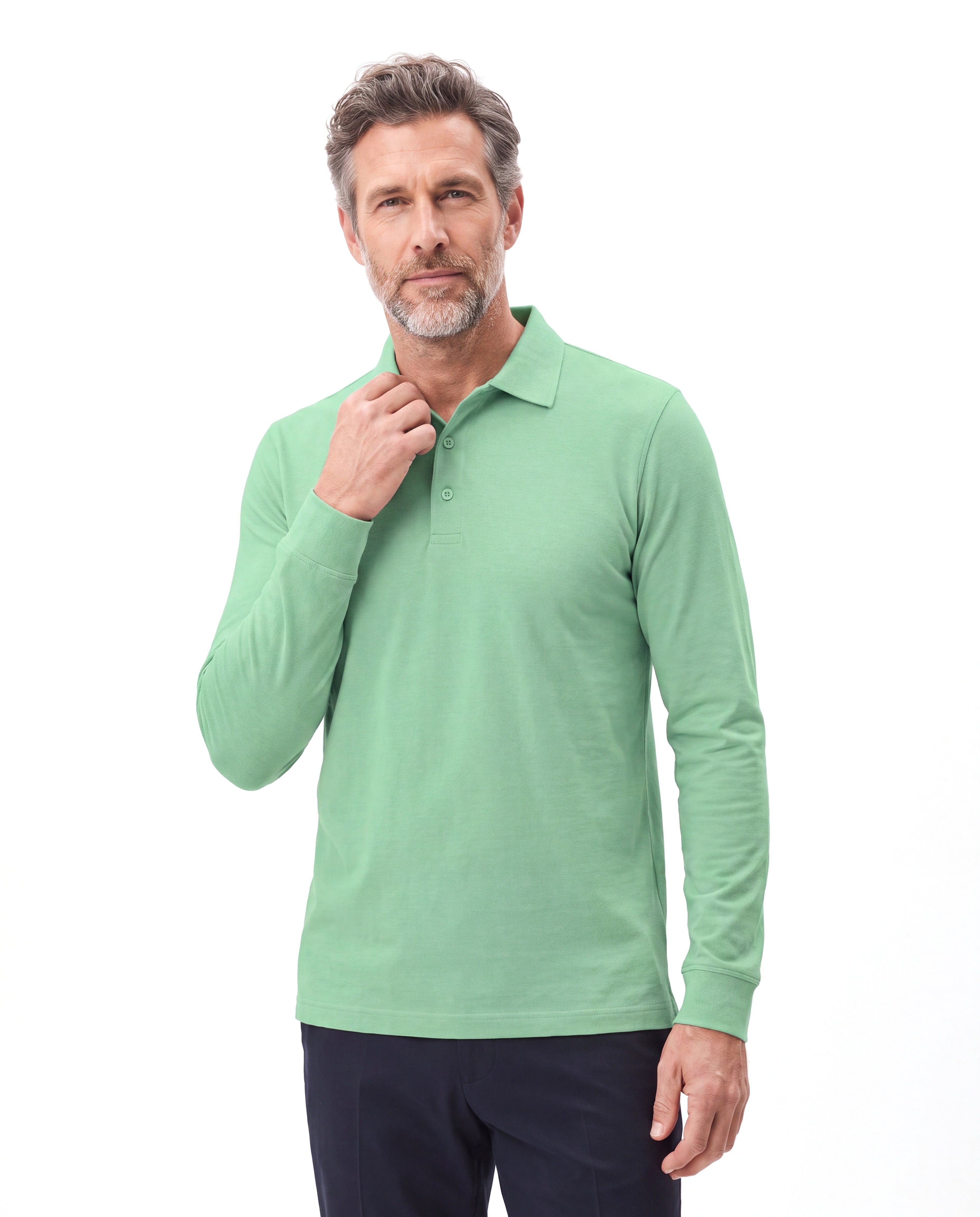 Men's Piqué Polo with Slim Fit