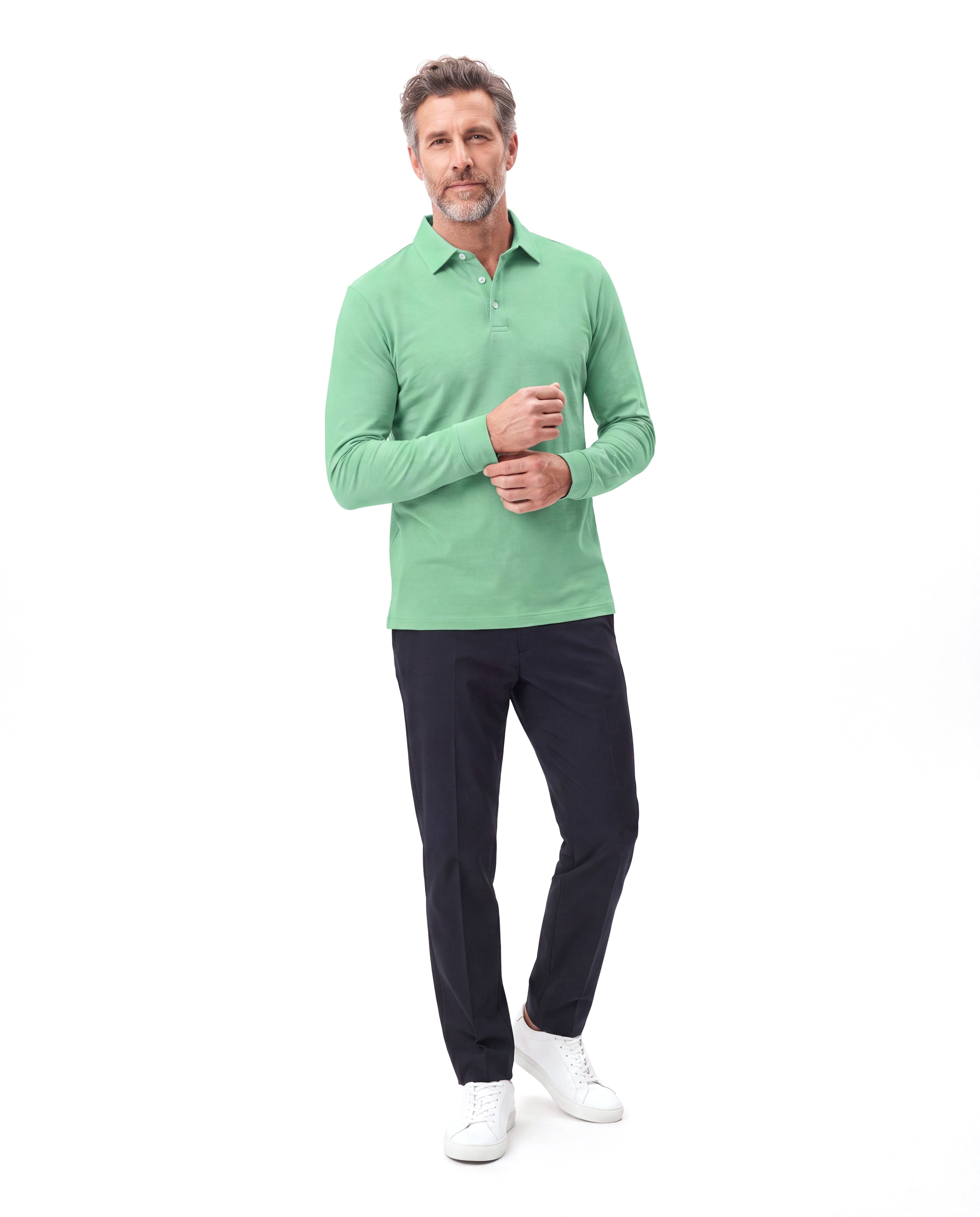 Men's Piqué Polo with Slim Fit