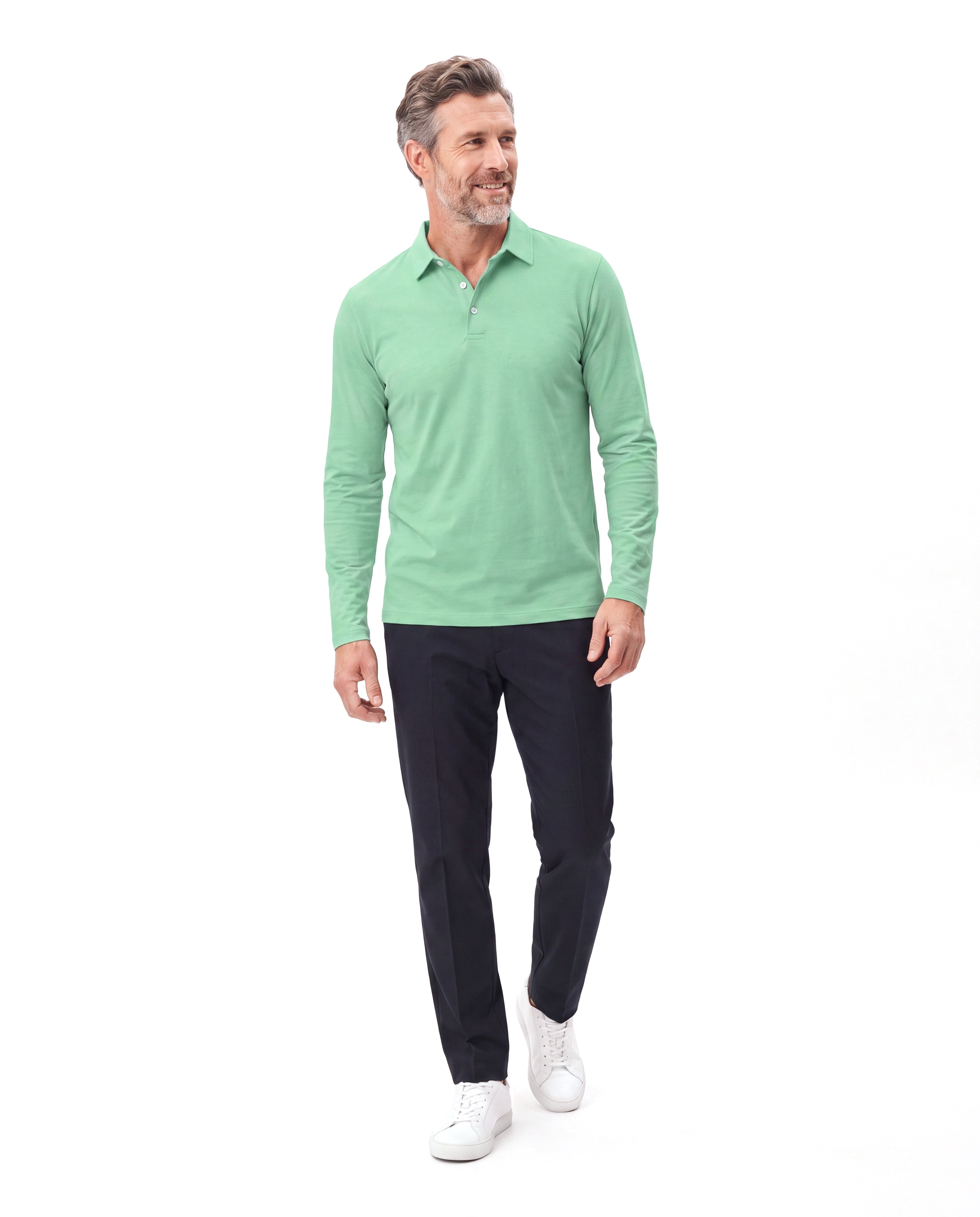 Men's Piqué Polo with Slim Fit
