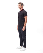 Men's Cotton Polo Shirt with Short Sleeves