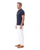 Men's Piqué Polo with Short Sleeves