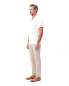 Men's Fine-Knit Polo with Contrast Trims