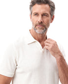 Men's Fine-Knit Polo with Contrast Trims