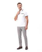 Men's Cotton Polo with Slim Fit