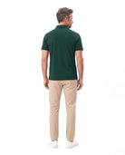 Men's Cotton Polo with Fine Piqué Texture