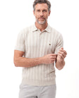 Men's Piqué Polo with Reinforced Collar