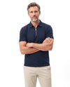 Men's Luxury Polo with Zip Placket
