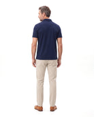 Men's Luxury Polo with Zip Placket