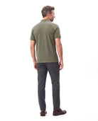 Men's Piqué Polo with Contrast Trim