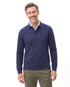 Men's Piqué Polo with Long Sleeves