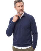 Men's Piqué Polo with Long Sleeves