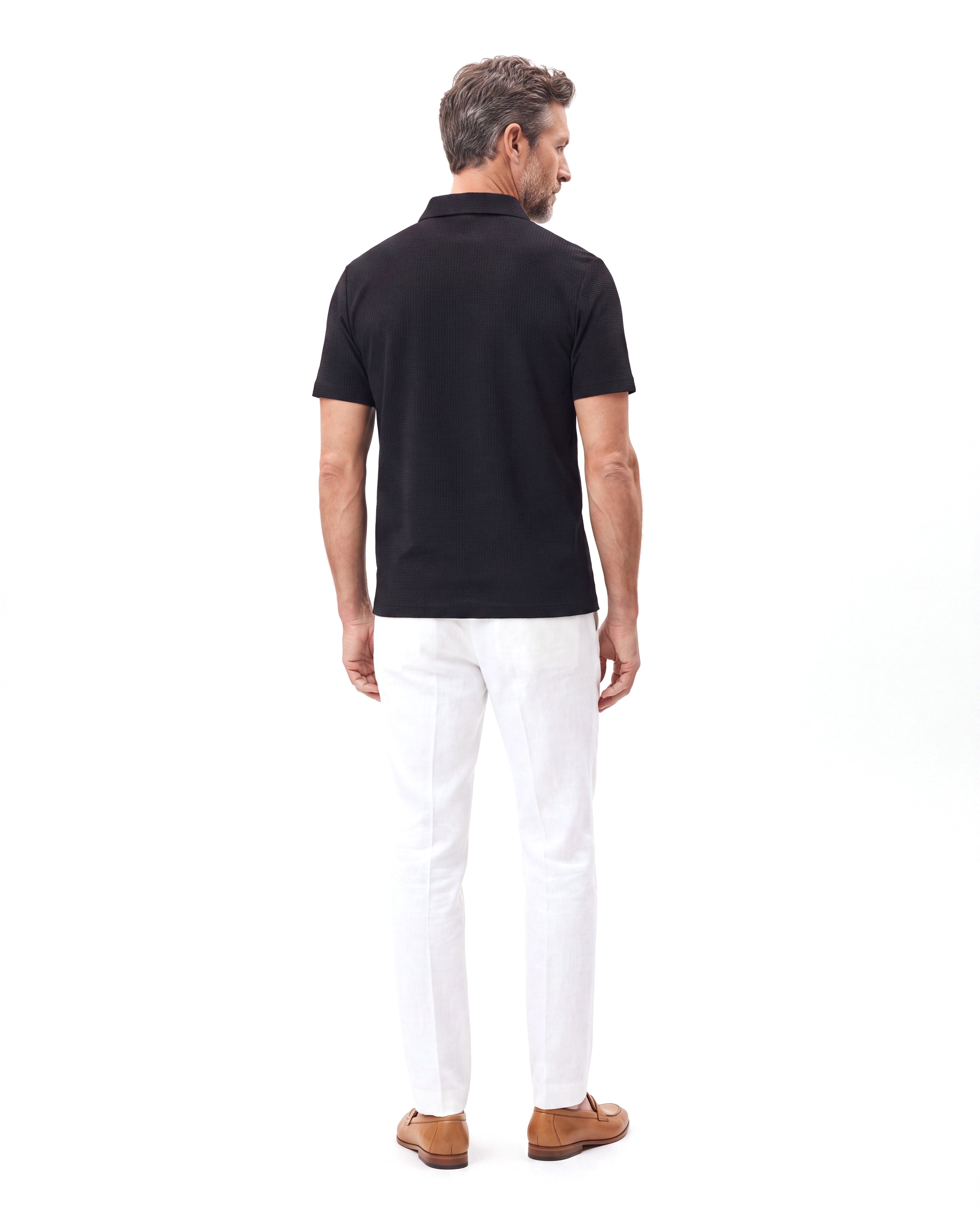 Men's Wrinkle-Free Polo with Stretch Comfort