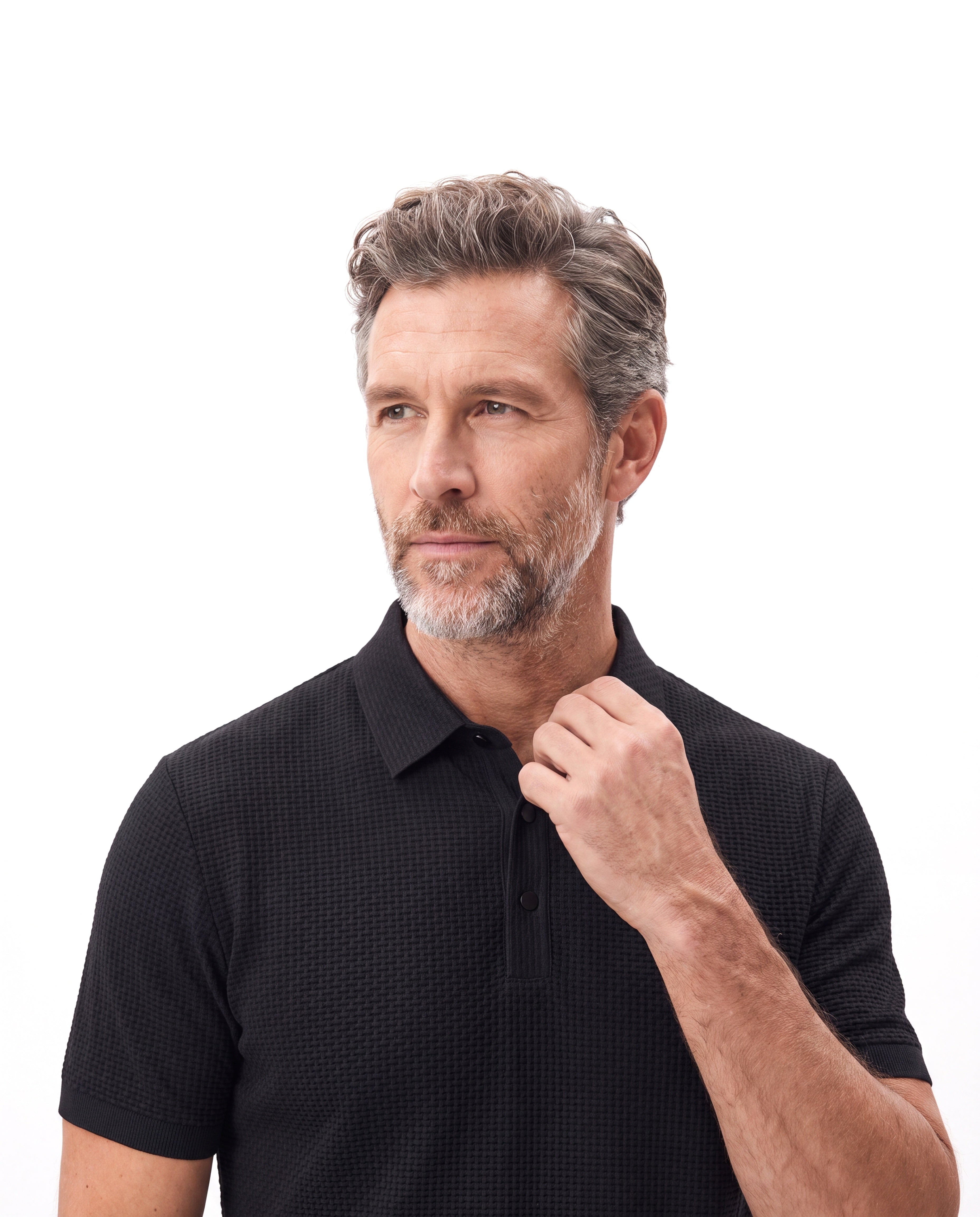 Men's Wrinkle-Free Polo with Stretch Comfort