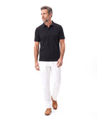 Men's Wrinkle-Free Polo with Stretch Comfort