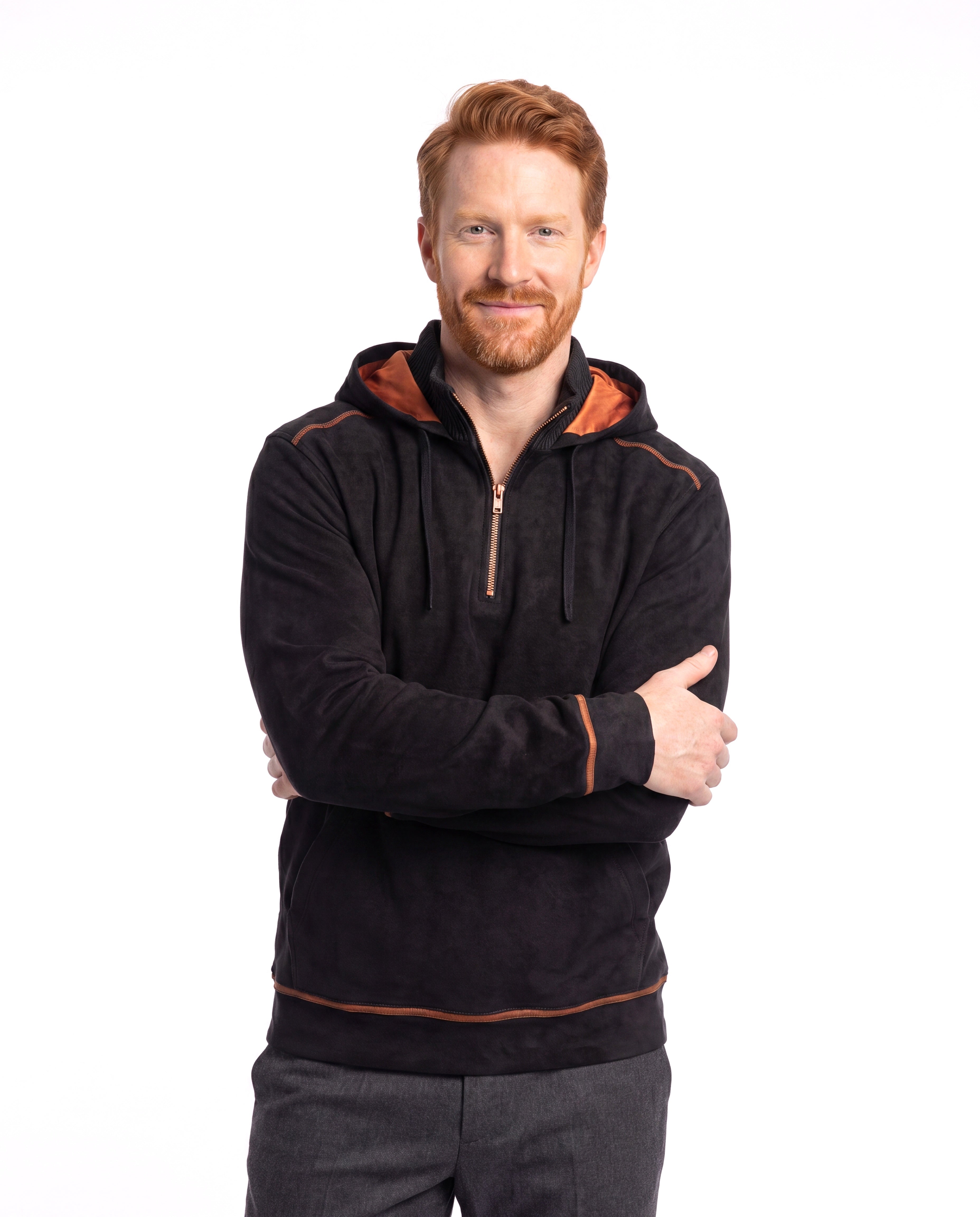 Men's Thermal Hoodie with Insulated Lining