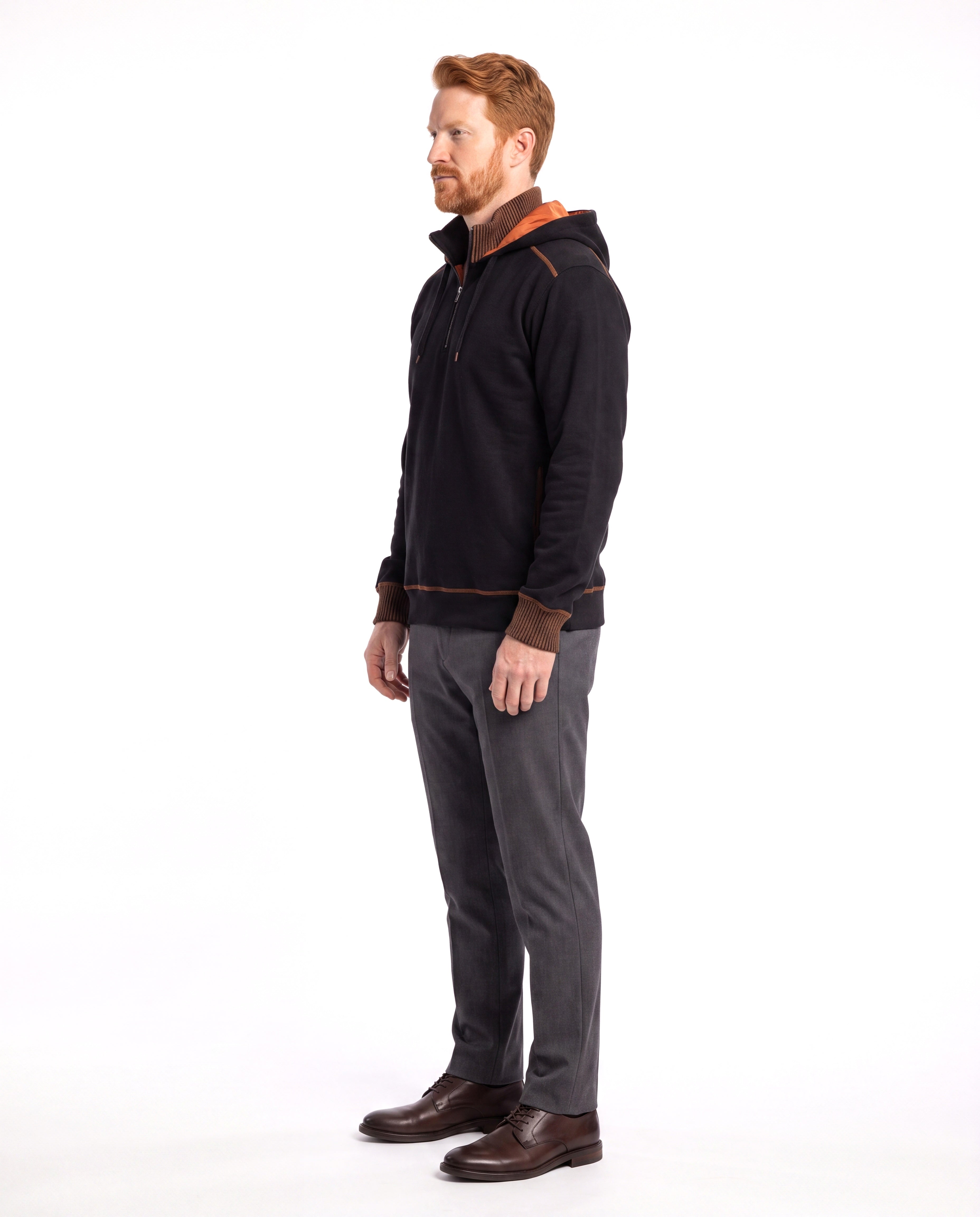 Men's Thermal Hoodie with Insulated Lining