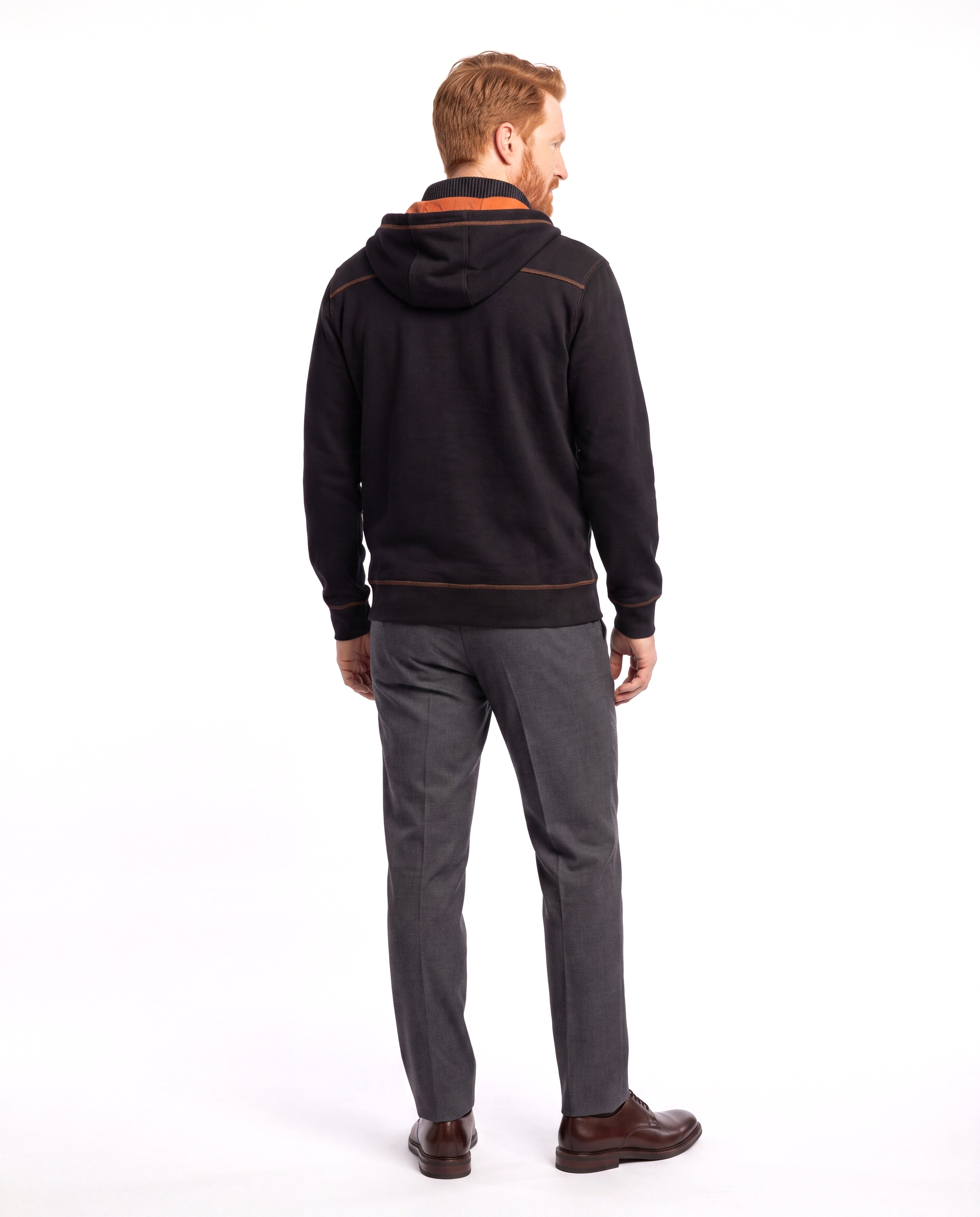 Men's Thermal Hoodie with Insulated Lining
