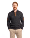 Men's Knit Sweater with Warm Fleece Lining