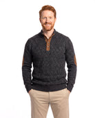 Men's Knit Sweater with Warm Fleece Lining