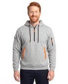 Men's Cotton Hoodie with Drawstring Hood