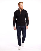 Men's Knit Sweater with Vintage Look