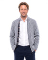 Men's Knit Vest with Textured Pattern
