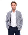 Men's Knit Vest with Textured Pattern