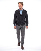 Men's Wool Vest with Shawl Collar