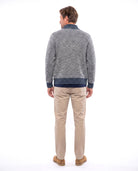 Men's Wool Vest with Zip Closure