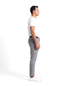 Men's Cotton Trousers with Slant Pockets