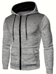 Kevin | Athletic Gradient Zip Hoodie