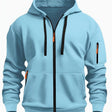 Walter | Modern Heathered Zip Hoodie