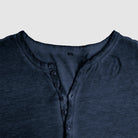Caleb | Casual Cotton Henley T-Shirt - Valereo