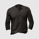 Caleb | Casual Cotton Henley T-Shirt - Valereo