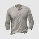 Caleb | Casual Cotton Henley T-Shirt - Valereo