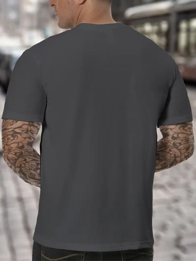 Caleb | Classic Cotton Crewneck Tee - Valereo