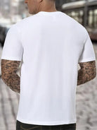 Caleb | Classic Cotton Crewneck Tee - Valereo