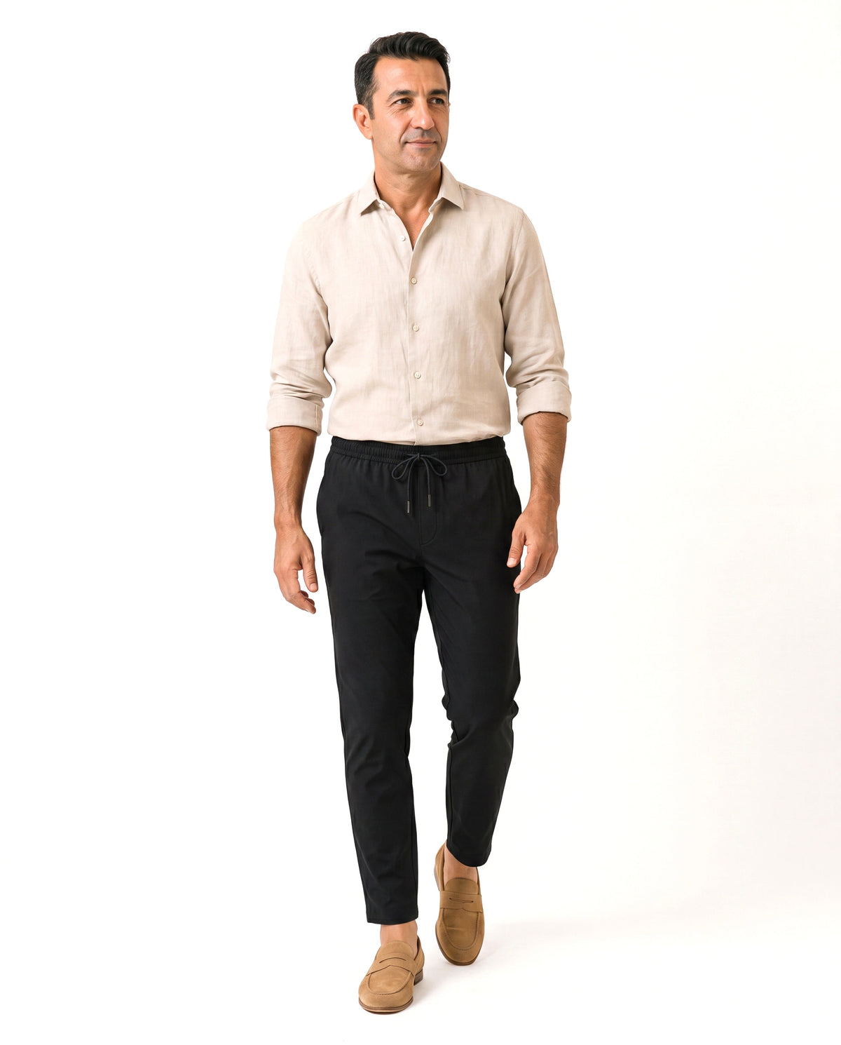 Caleb | Comfort Drawstring Jogger Pants - Valereo