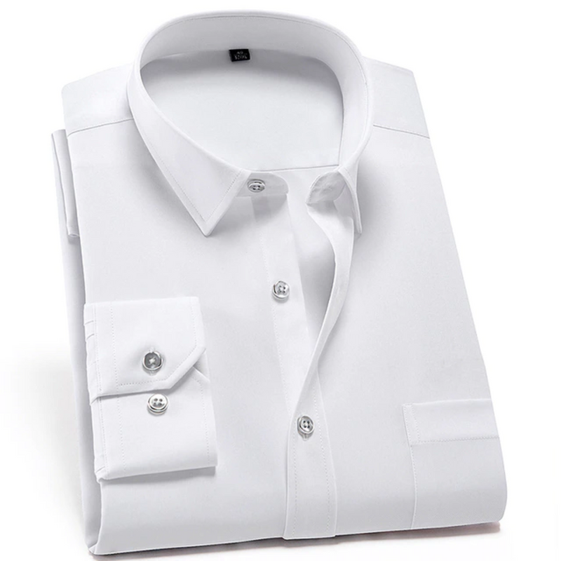 Caleb | Elegant Wrinkle-Free Dress Shirt - Valereo