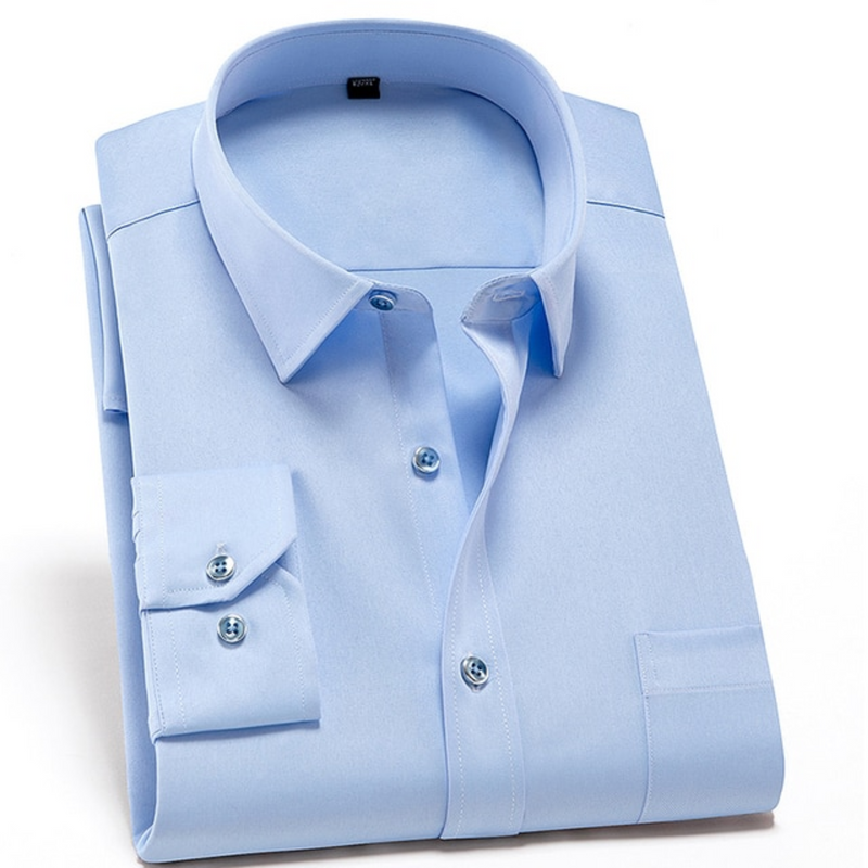 Caleb | Elegant Wrinkle-Free Dress Shirt - Valereo