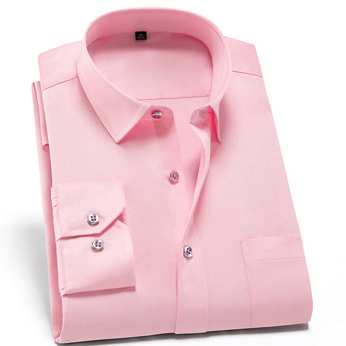 Caleb | Elegant Wrinkle-Free Dress Shirt - Valereo
