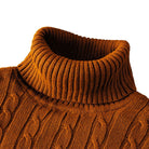 Caleb | Refined Cable Knit Turtleneck Sweater - Valereo