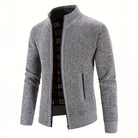 Caleb | Refined Zip Knit Cardigan - Valereo