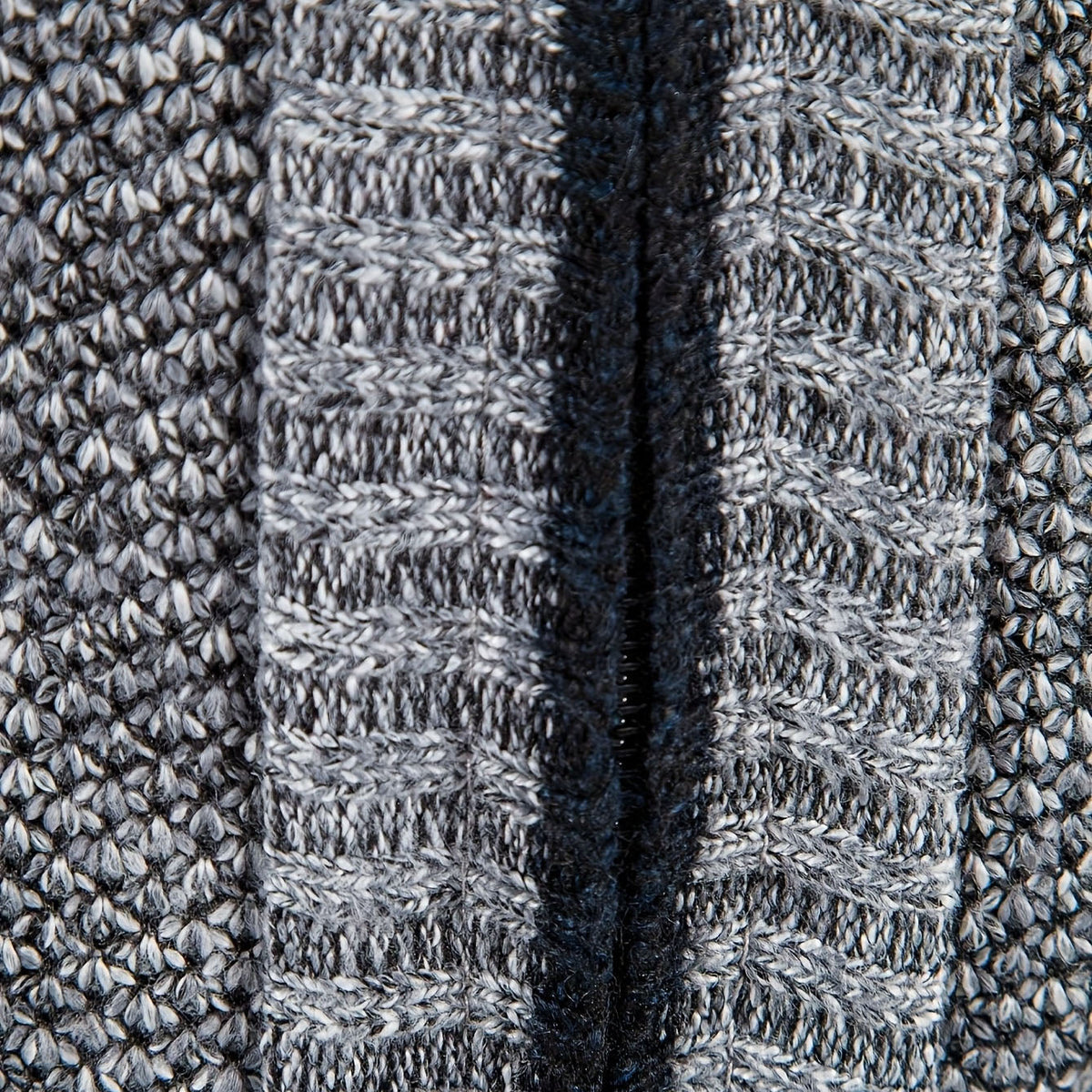 Caleb | Refined Zip Knit Cardigan - Valereo