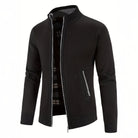 Caleb | Refined Zip Knit Cardigan - Valereo