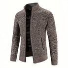 Caleb | Refined Zip Knit Cardigan - Valereo