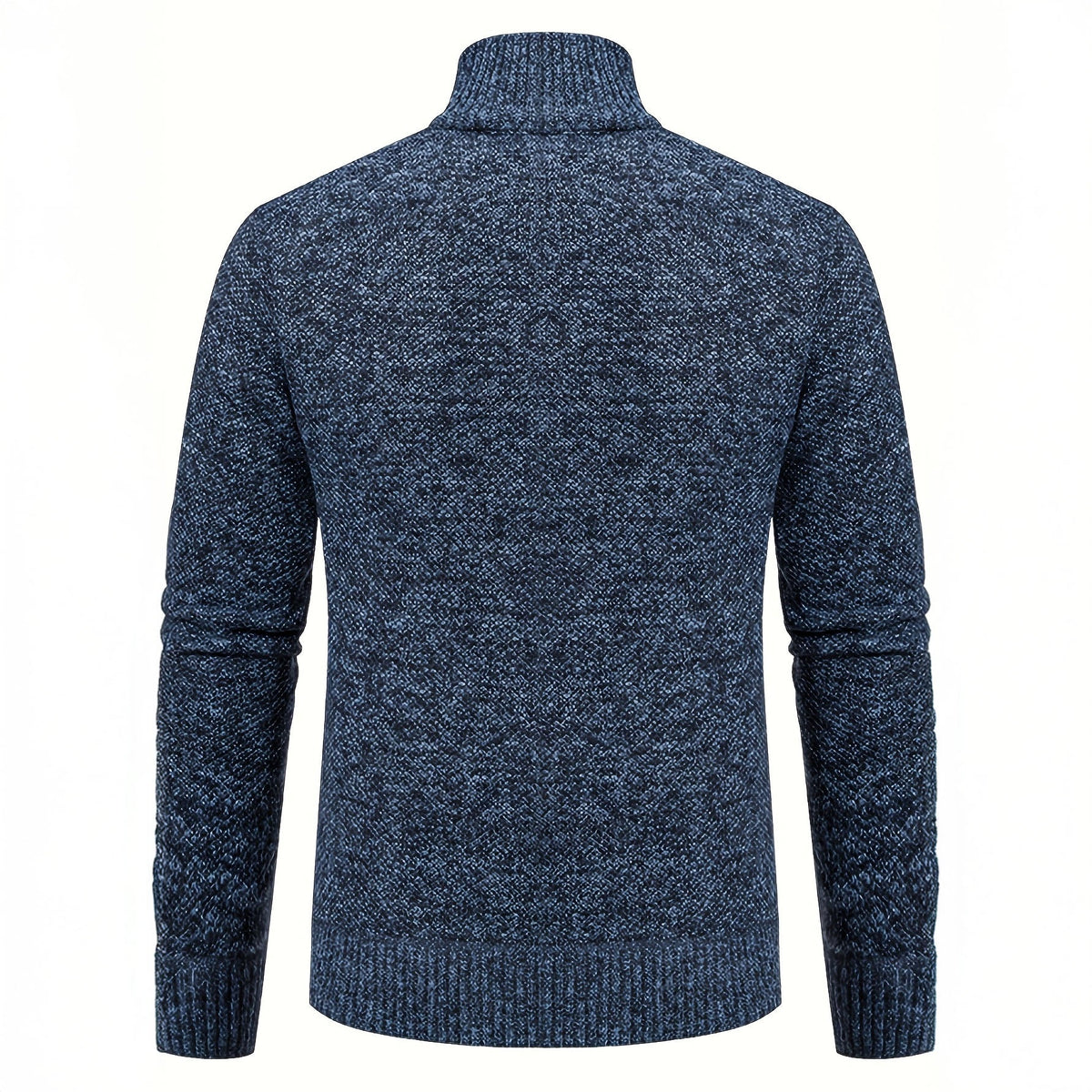 Caleb | Refined Zip Knit Cardigan - Valereo