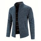 Caleb | Refined Zip Knit Cardigan - Valereo