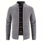 Caleb | Refined Zip Knit Cardigan - Valereo